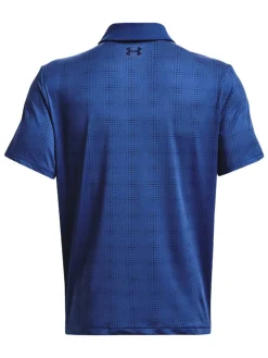 Under Armour Playoff 3.0 Printed Polo - Blue Mirage/Midnight Navy