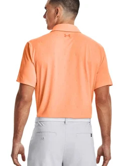 Under Armour Playoff 3.0 Printed Polo - Orange Tropic/Orange Blast