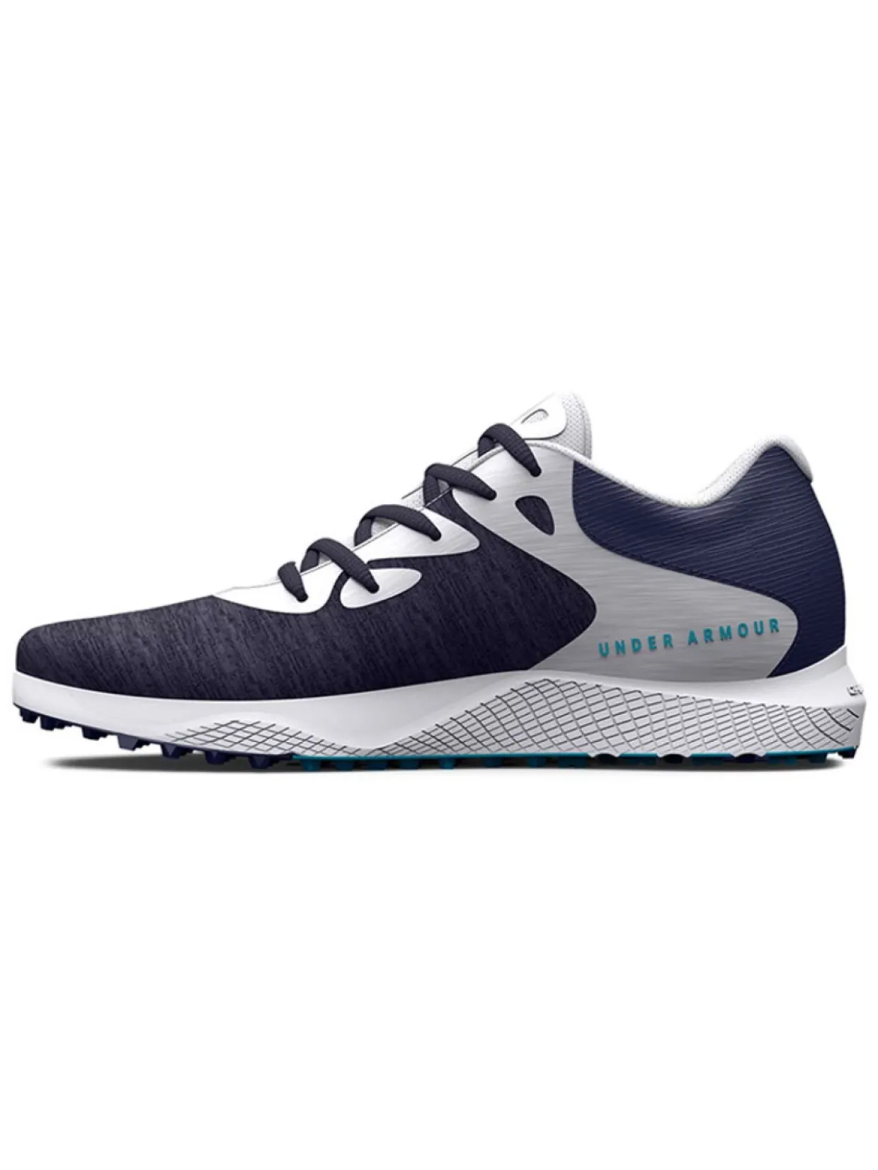 Under Armour Women'S Charged Breathe 2 Knit Spikeless Golf Shoes - Midnight Navy
