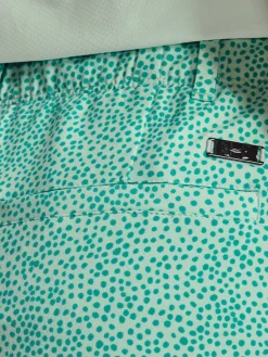 Under Armour Women'S Links Printed Shorts - Sea Mist/Neptune/Metallic Silver