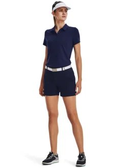Under Armour Women'S Playoff Polo - Midnight Navy/Jet Grey
