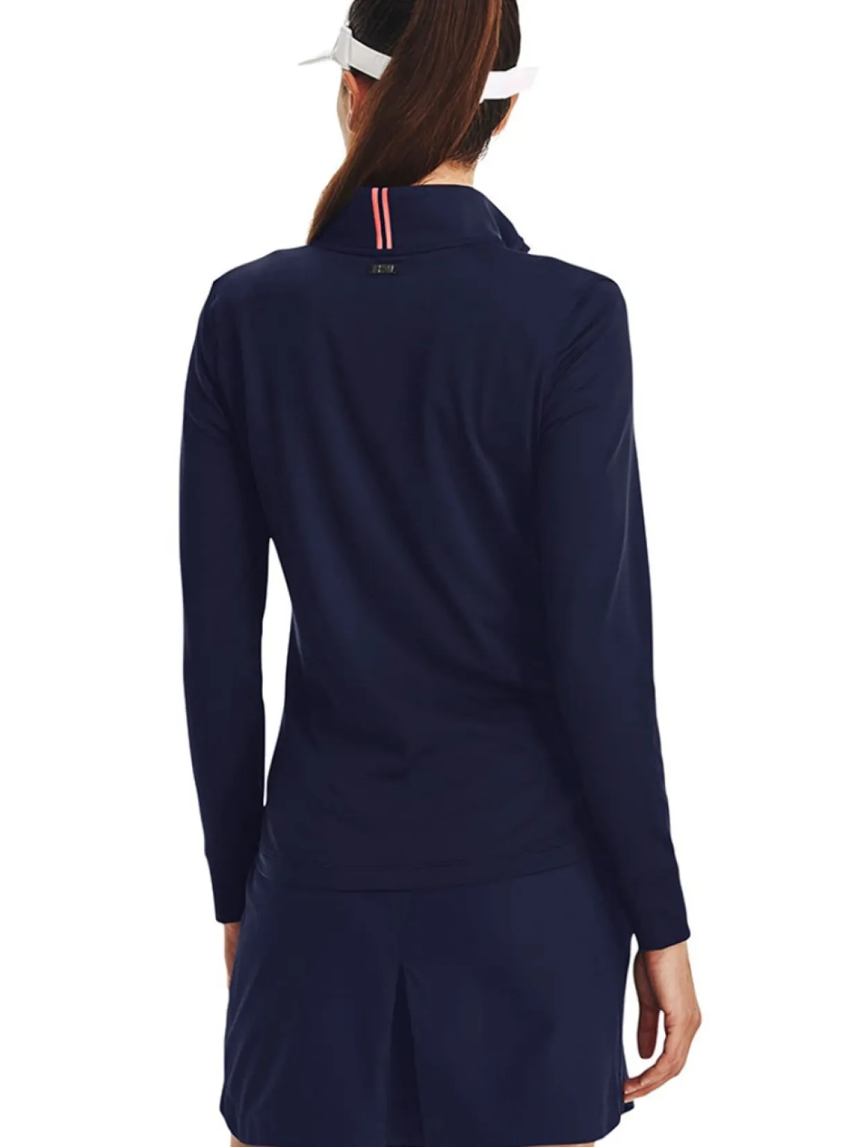 Under Armour Women'S Playoff 1/4 Zip - Midnight Navy/Metallic Silver