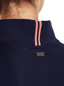 Under Armour Women'S Playoff 1/4 Zip - Midnight Navy/Metallic Silver