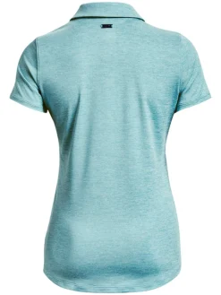 Under Armour Women'S Playoff Polo - Blue Foam/White