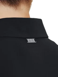 Under Armour Women'S Playoff Polo - Black/Jet Grey