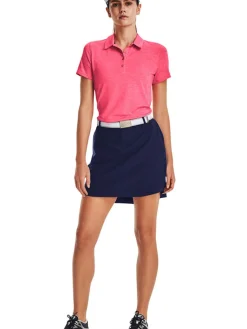 Under Armour Women'S Playoff Polo - Perfection/Pink Shock
