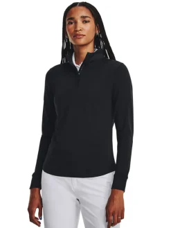 Under Armour Women'S Playoff 1/4 Zip - Black