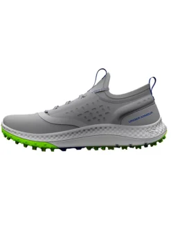 Under Armour Youth Charged Phantom Sl Golf Shoes - Mod Grey/Royal